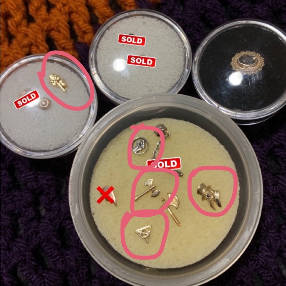 Various 14k ends